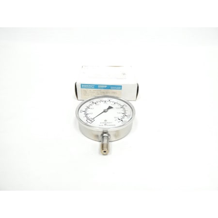 Ashcroft 100-1008Sl-2L-160# 100Mm 1/4In 0-160Psi Npt Pressure Gauge 100-1008SL-2L-160#